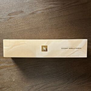 Nespresso Coconut Vanilla Coffee - Cream and Gold - LIMITED EDITION